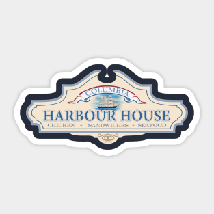 Columbia Harbour House Sticker